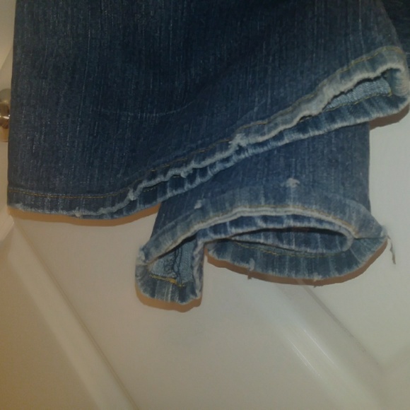 Neeso Premium Blue Jeans Gold Flowers Stitched - Picture 7 of 7